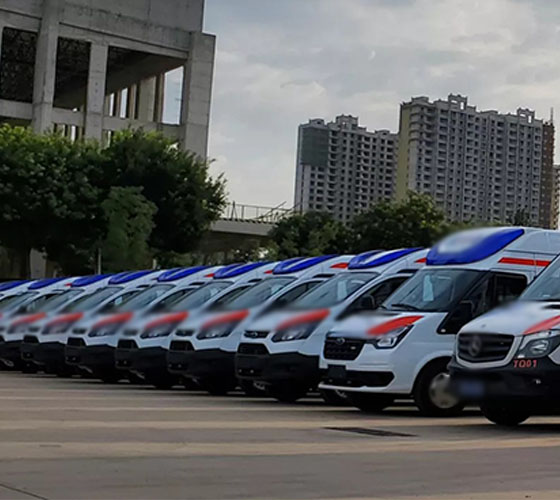 琼中服务车队展示