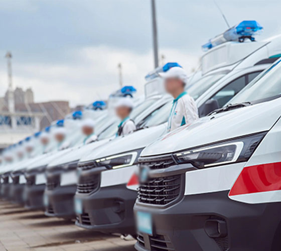 琼中服务车队展示